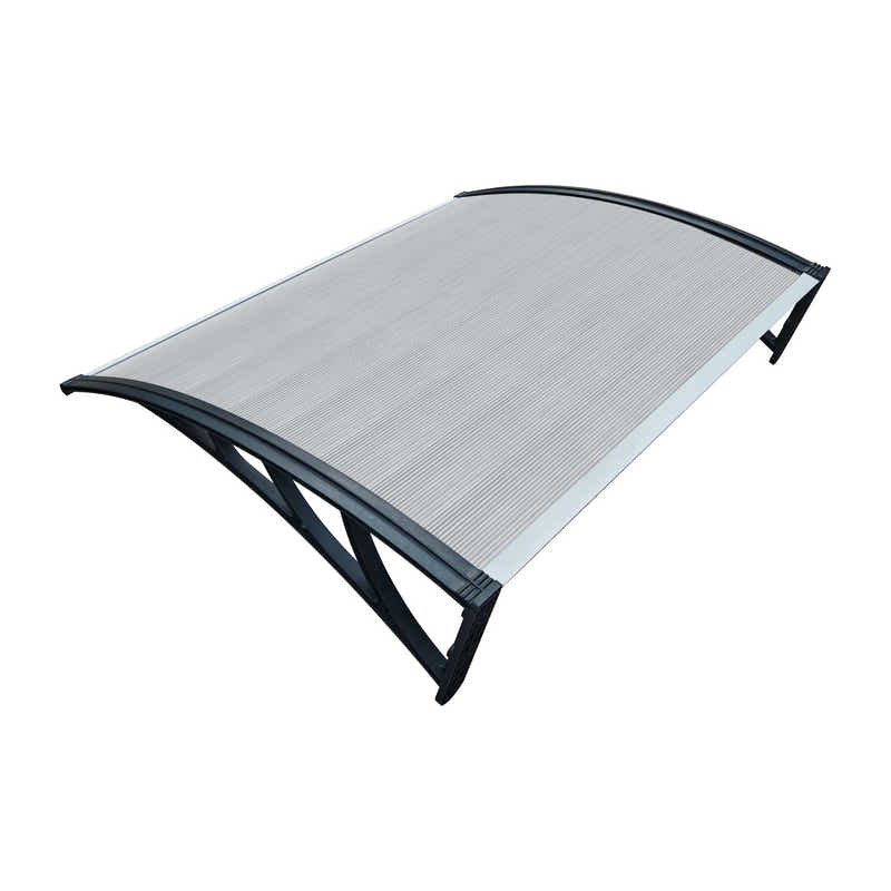 DS BS Door Awning Canopy 100x120cm – Outdoor Front Door Window Rain Shelter