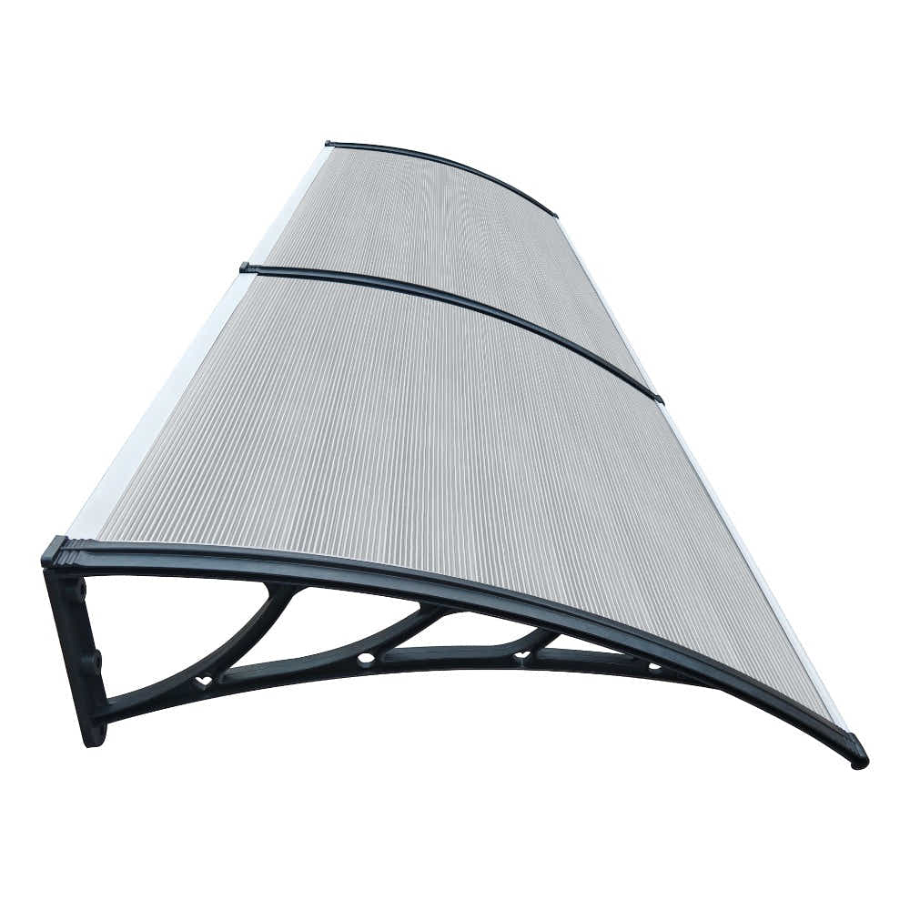 DS BS Door Awning Canopy 100x200cm – Outdoor Front Door Window Rain Shelter