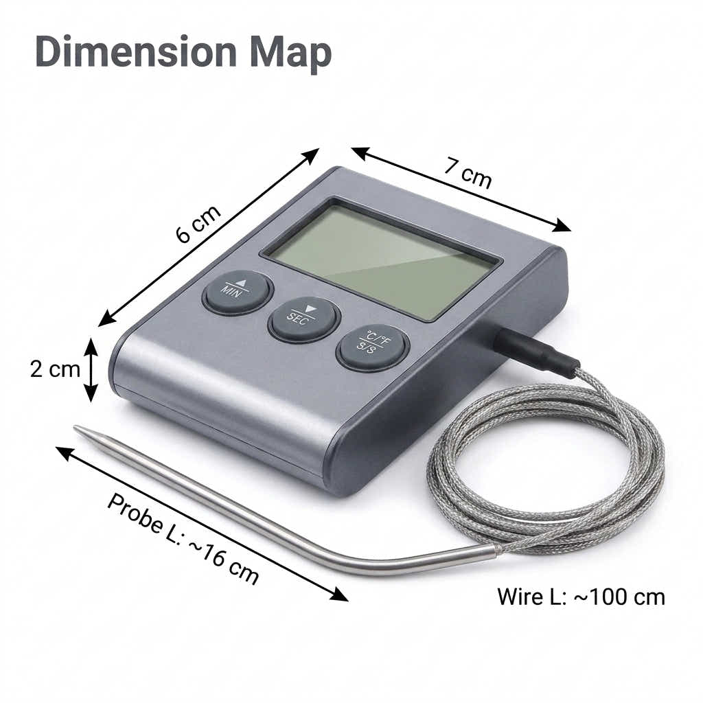 DS BS Digital Meat Thermometer | 2pack