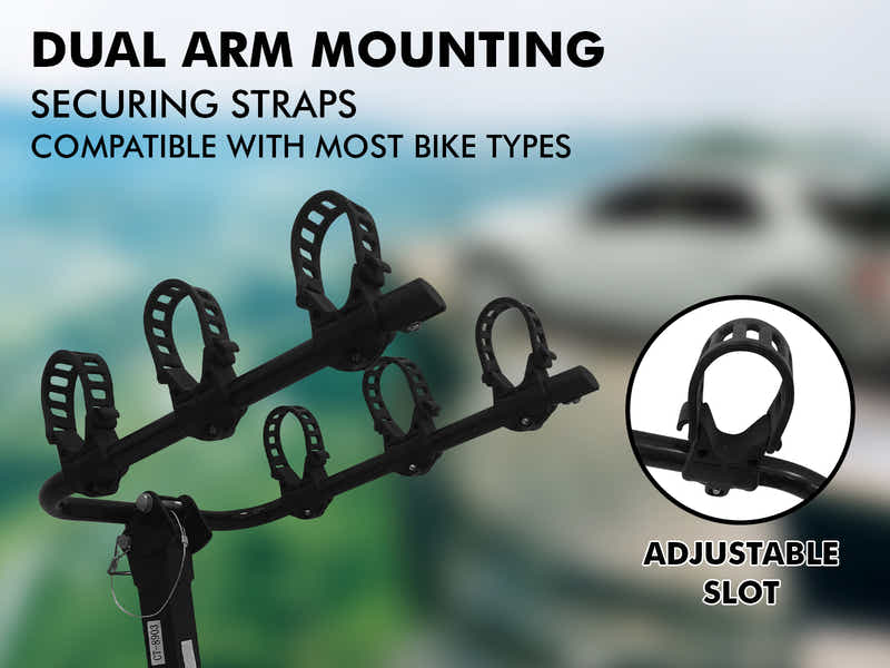 3 Bike Car Carrier Rack