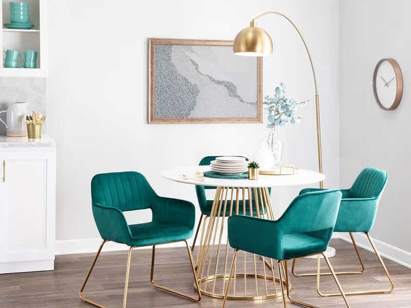 Arteco Floor Lamp White Marble Base