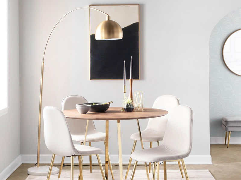 Arteco Floor Lamp White Marble Base