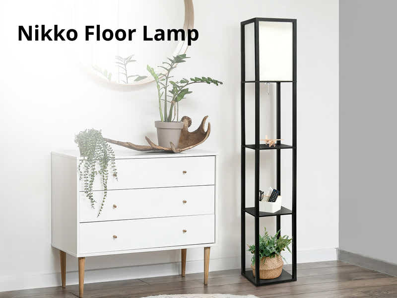 Nikko Floor Lamp Black