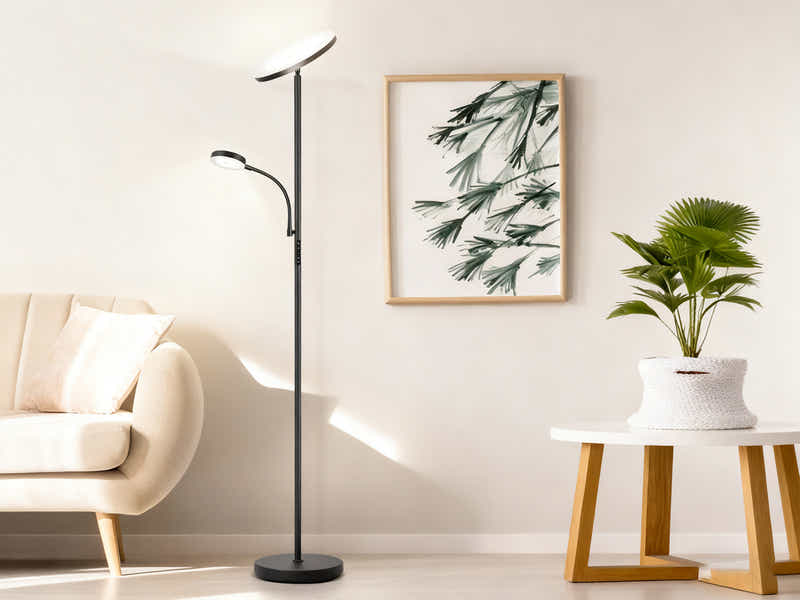 Syskon LED Uplighter Reading Lamp
