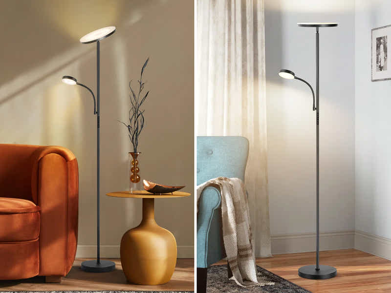 Syskon LED Uplighter Reading Lamp