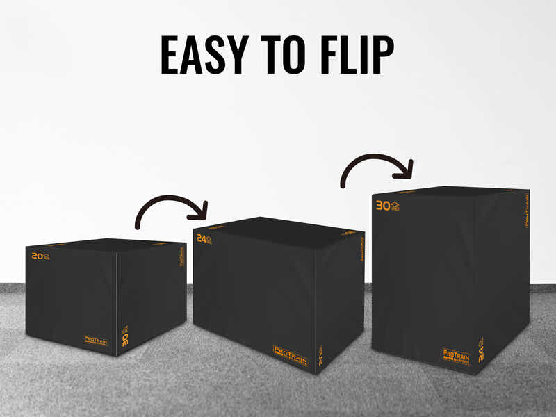 3-in-1 Foam Plyometric Box