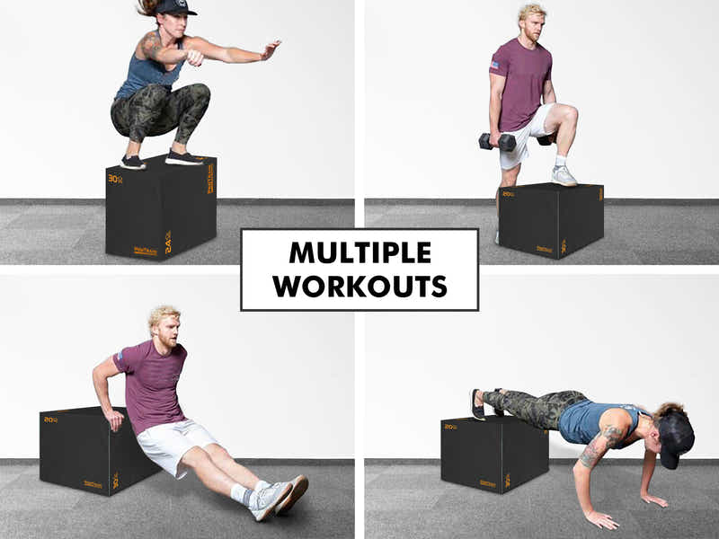 3 in 1 Foam Plyometric Box