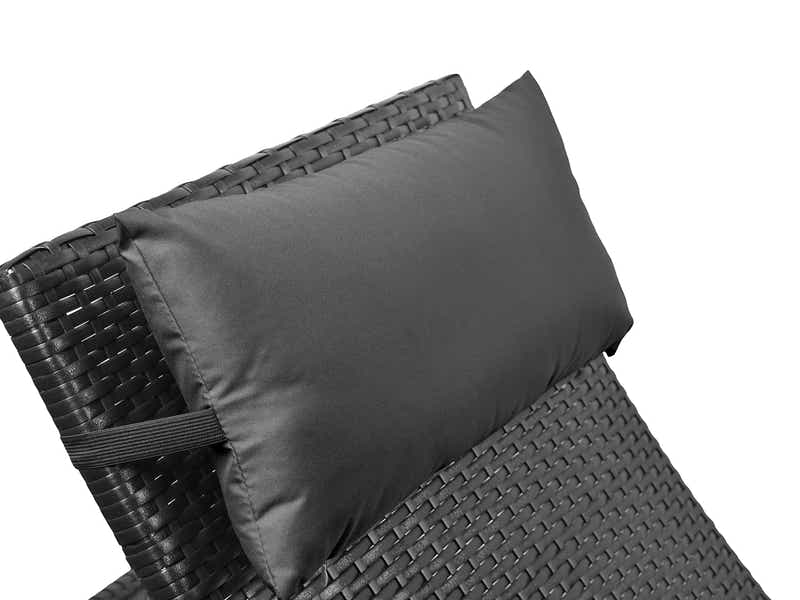 Outdoor Sun Lounger with Aluminium Frame