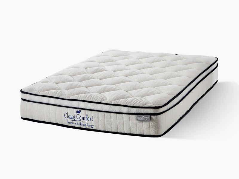 Novo Bed Frame & Boucle22 Mattress - King