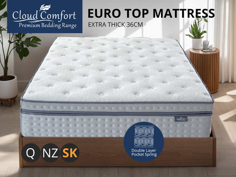 Euro Top Mattress DOU36 - Super King