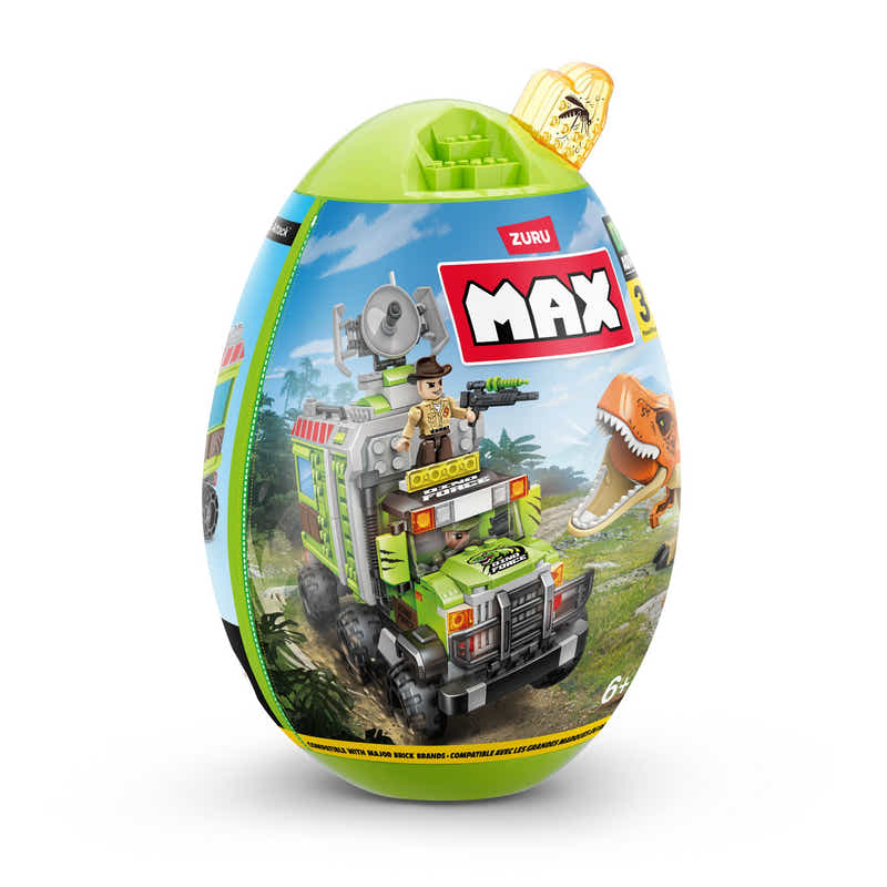ZURU Dino Adventure S1 Egg Capsule 310-Brick