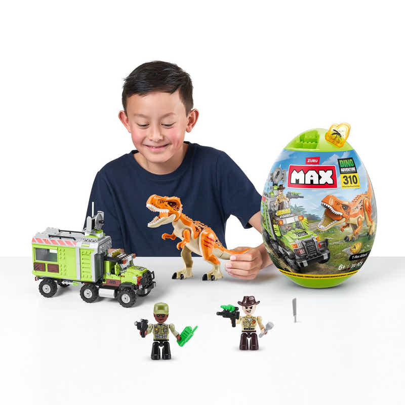 ZURU Dino Adventure S1 Egg Capsule 310-Brick