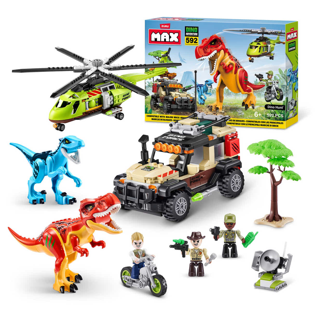 ZURU Max Dino Adventure S1 Color Box