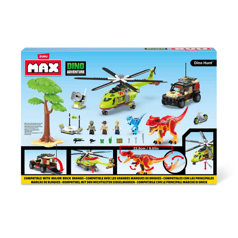 ZURU Max Dino Adventure S1 Color Box