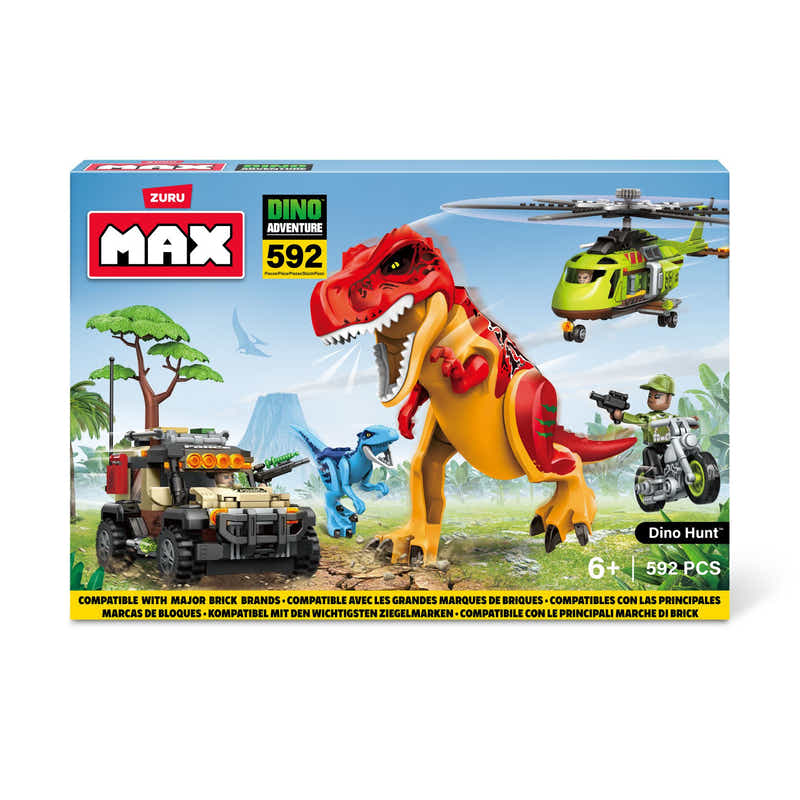 ZURU Max Dino Adventure S1 Color Box