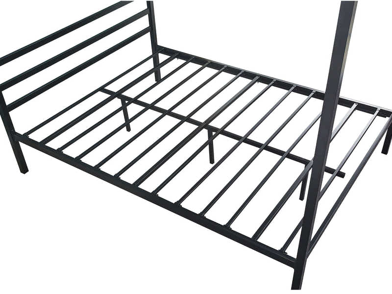 Canopy Bed Frame Black - Queen
