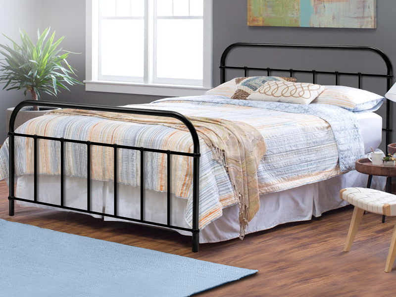 Darcy Metal Bed Frame Black - Double