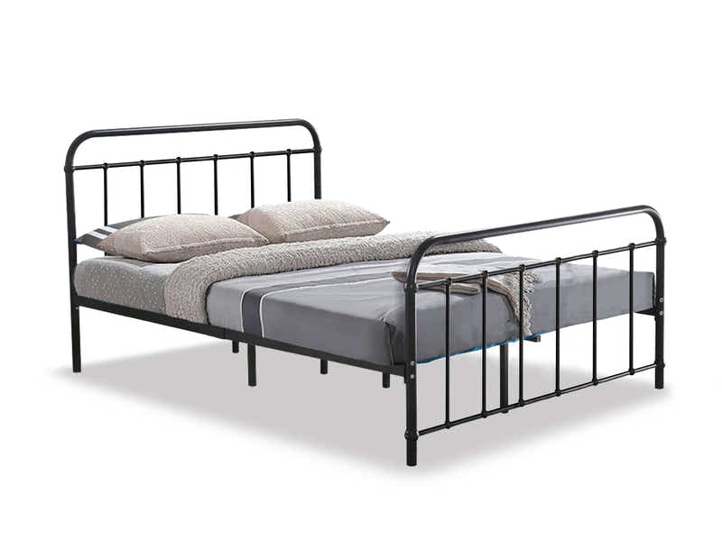 Darcy Metal Bed Frame Black - Double