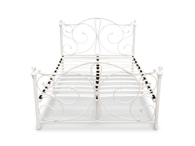 Elizabeth Bed Frame White - Queen
