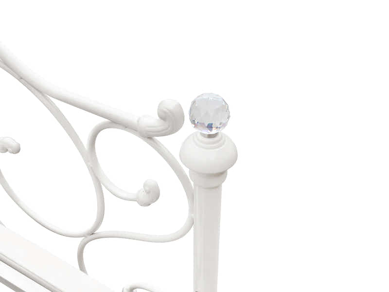 Elizabeth Bed Frame White - Double