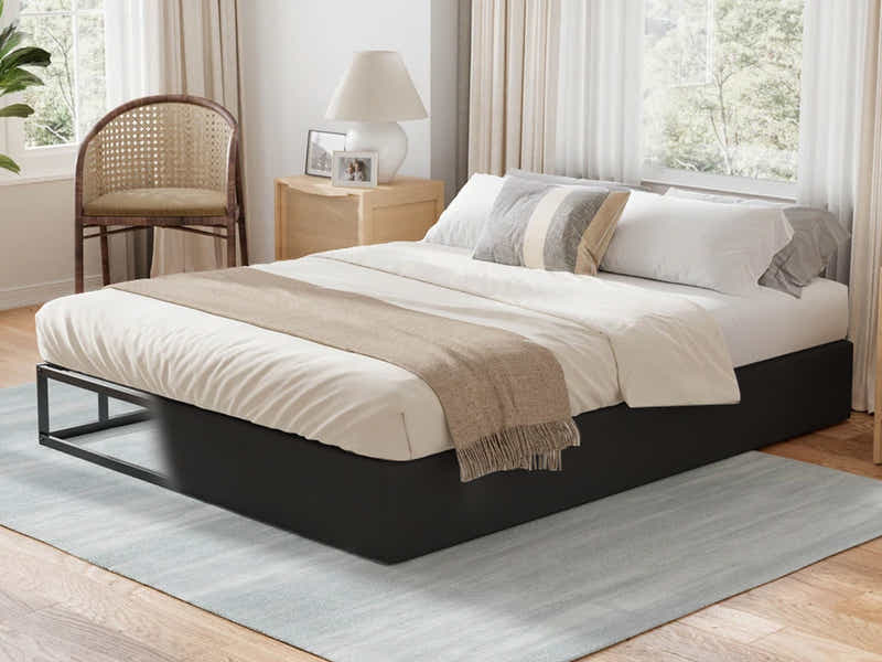 D54 Metal Bed Frame - Double