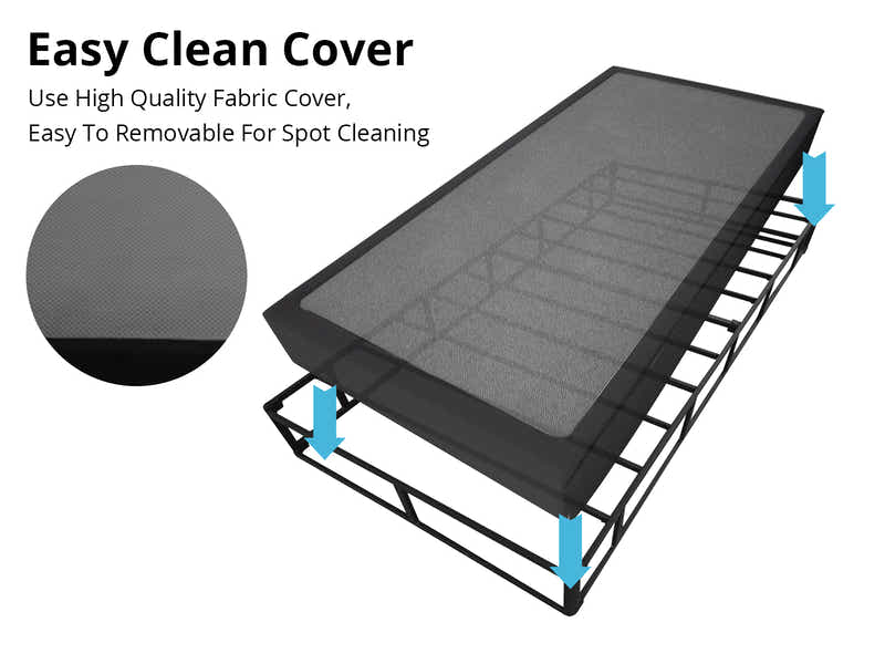 D54 Metal Bed Frame - Single