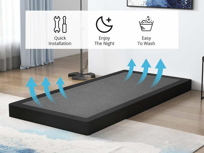 D54 Metal Bed Frame - Single