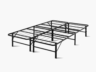 Folding Metal Bed Frame - Queen