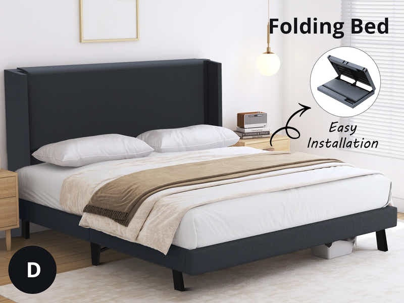 Whole Folding Bed Frame - Double
