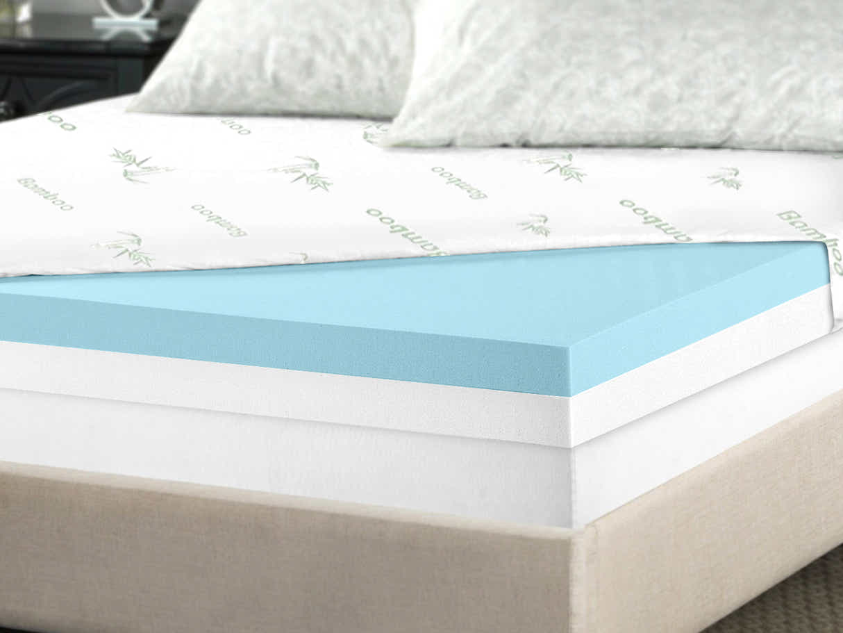 Memory Foam Mattress Topper 8 cm Dual – Single