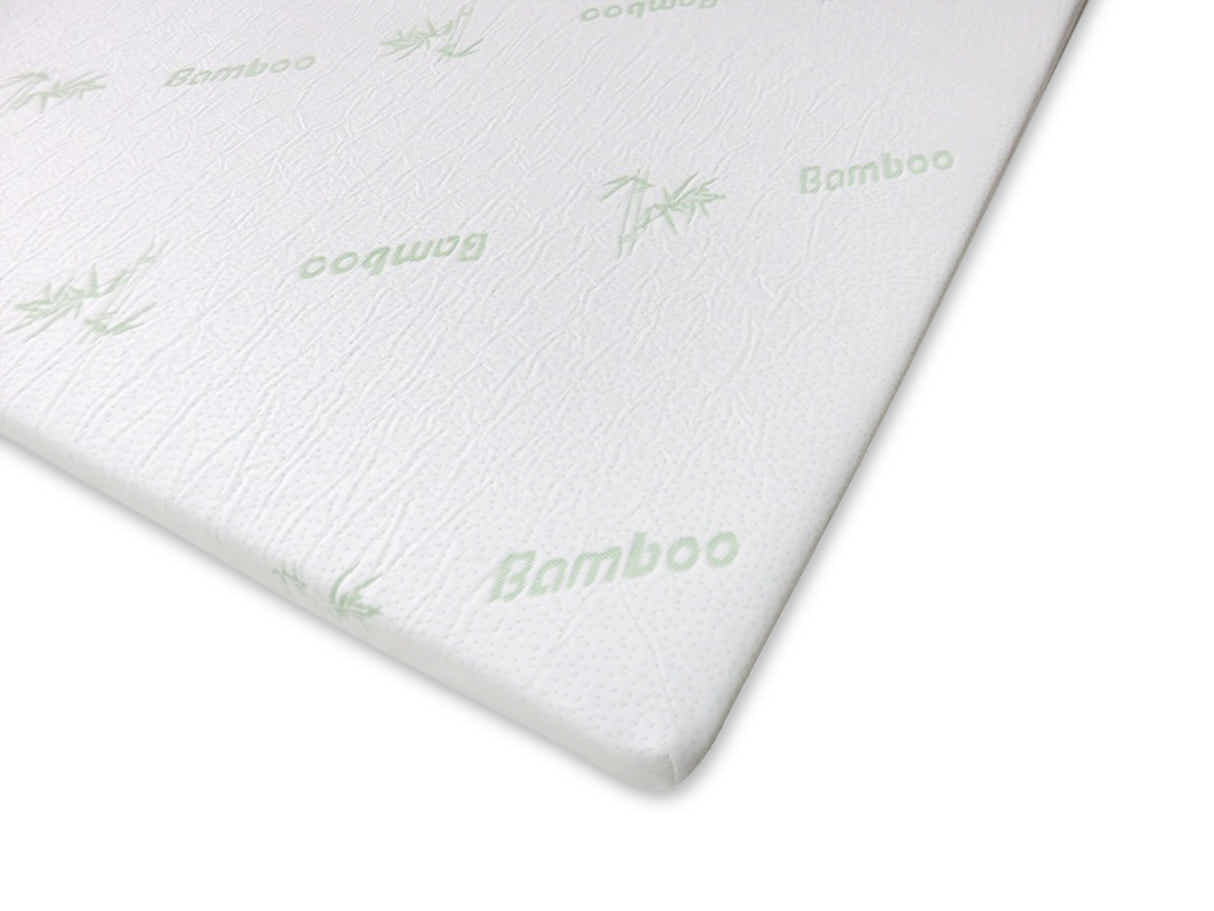 Memory Foam Mattress Topper 8 cm Blue – King Single