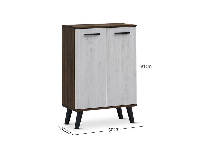 Dallars 2-Door Shoe Storage Cabinet
