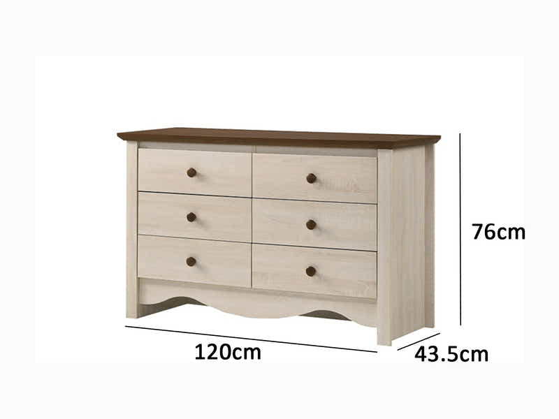 Walden 6 Drawers Chest