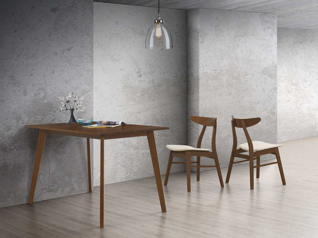 Fiesta Dining Table Walnut - 120 cm