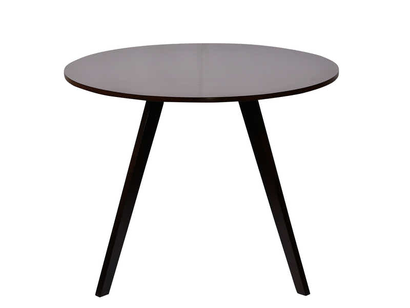 Hexa Round Dining Table Wenge - 100 cm
