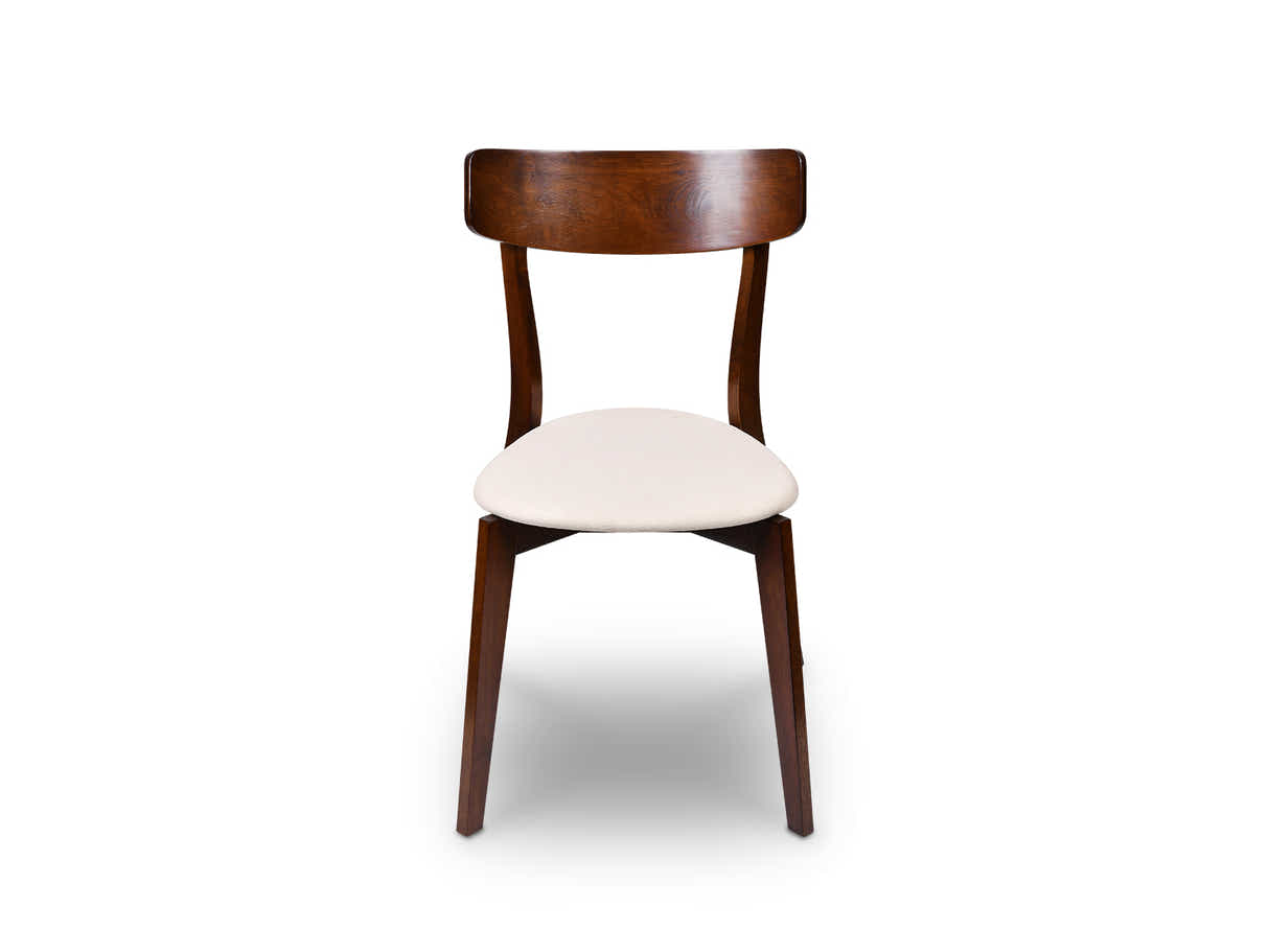 Hexa + Iora 5-Piece Dining Set - Walnut
