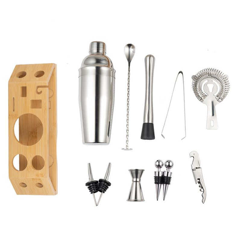 DS BS 12 Pcs Premium Cocktail Shaker Set Bartender Kit