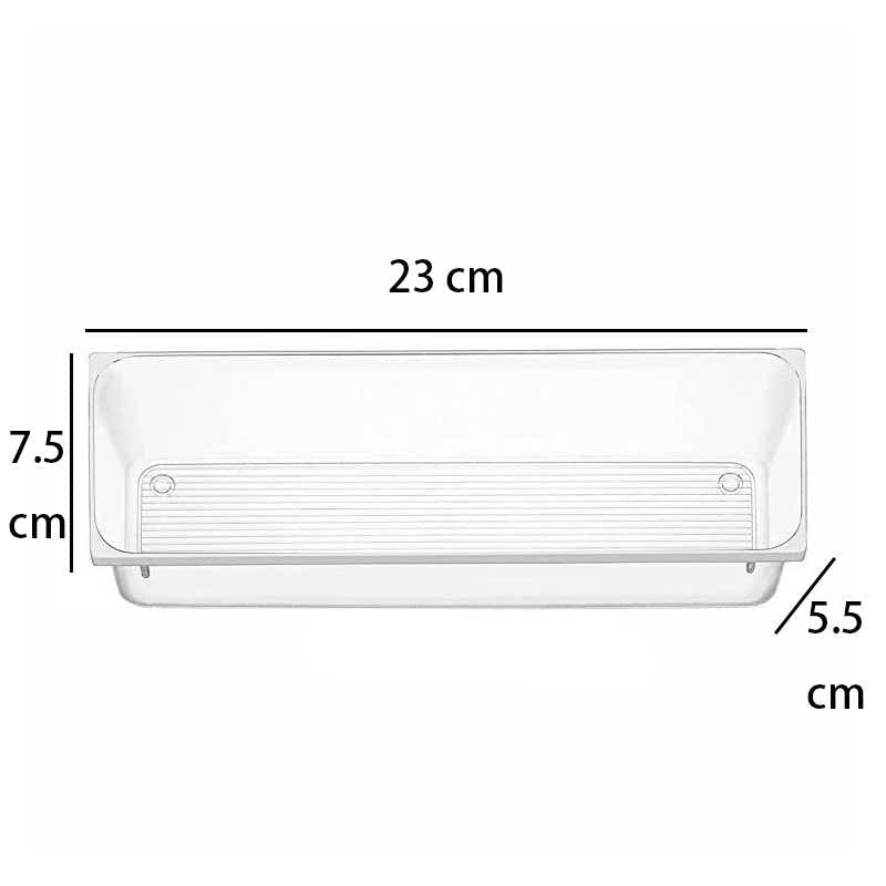 DS BS 25Pcs Mixed Sizes Rectangular Clear Storage Box