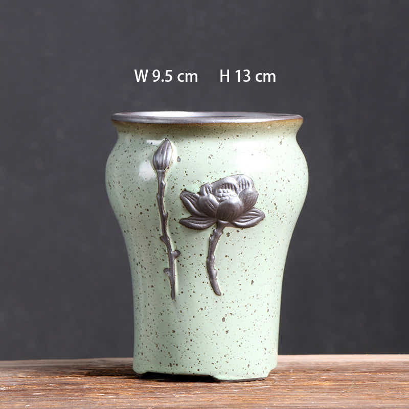 DS BS 5 Pack Elegant Garden Small Succulent Plant Pots