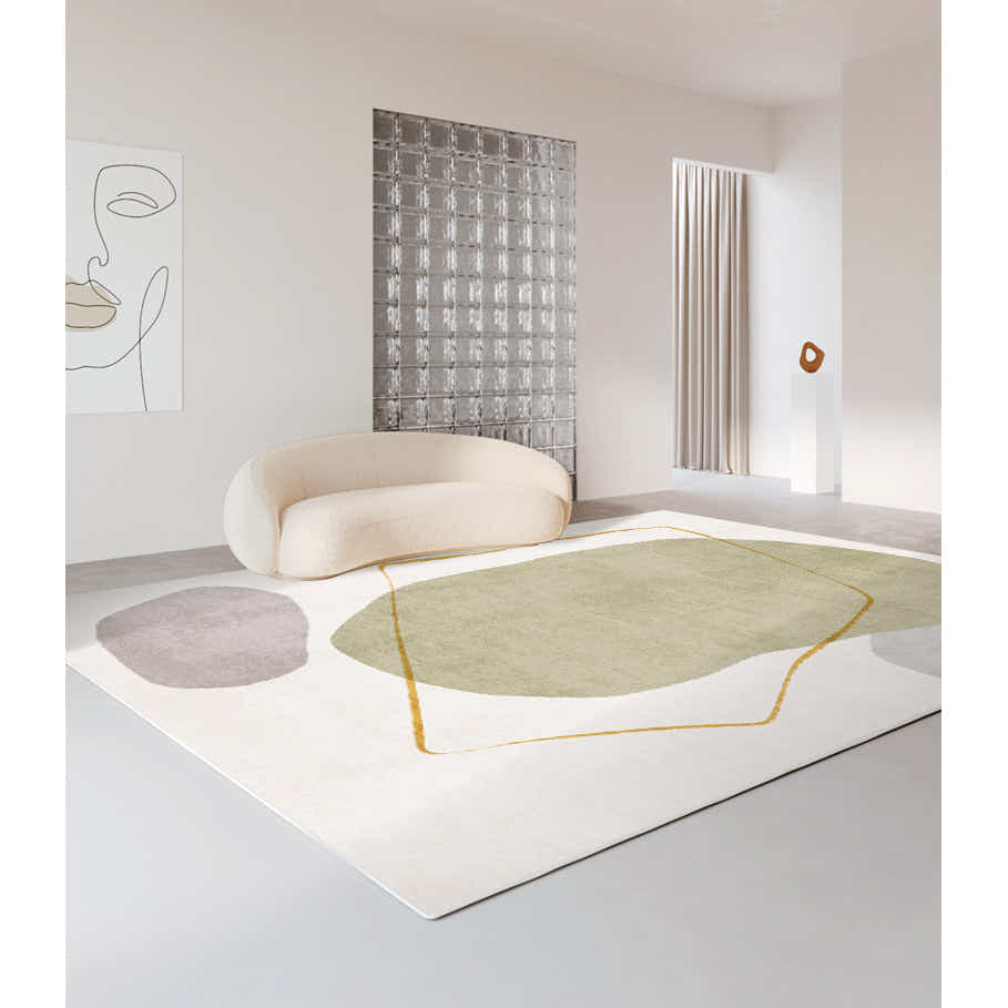 DS BS Modern Abstract Non-Shedding Area Rug Summer 160X230CM