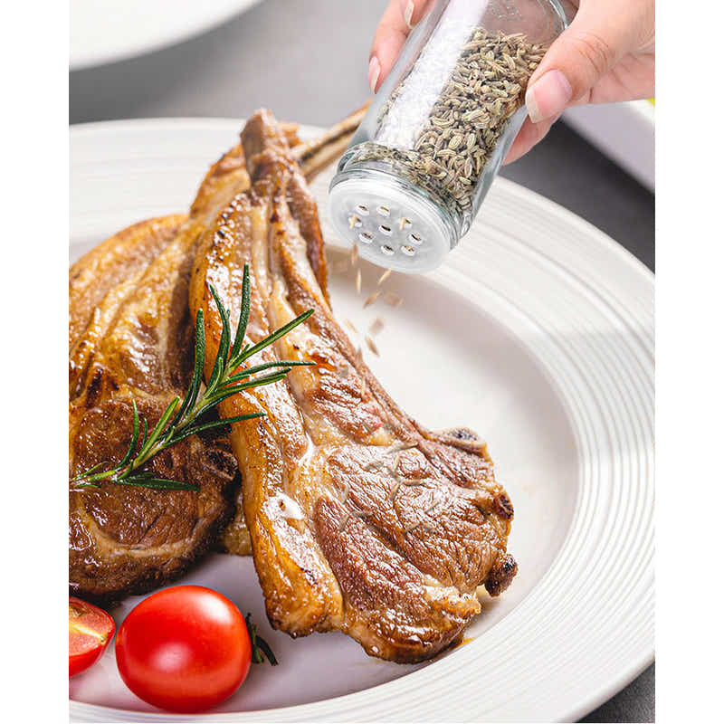 DS BS Standing 20-Jar Countertop Spice Rack with handle