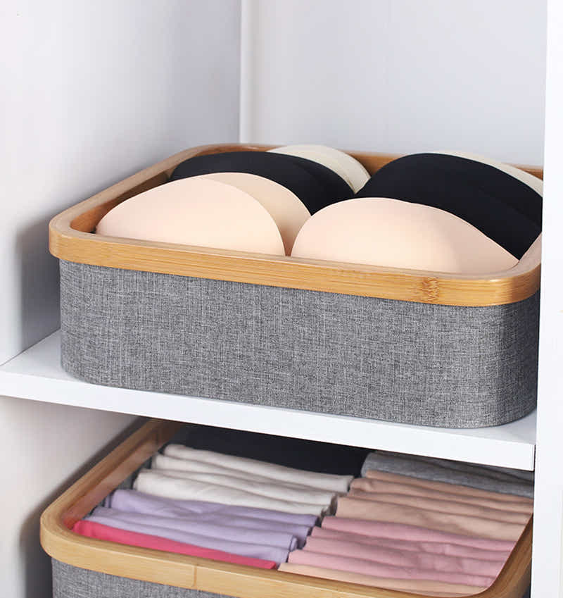 DS BS 9 Cell Non-Lidded Square Underwear Storage Basket