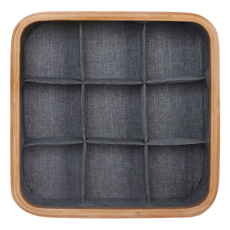 DS BS 9 Cell Non-Lidded Square Underwear Storage Basket