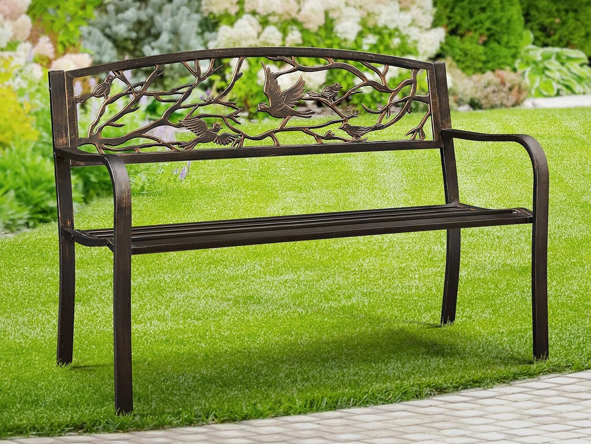 Arteferro Garden Bench E3 - Vintage Bronze