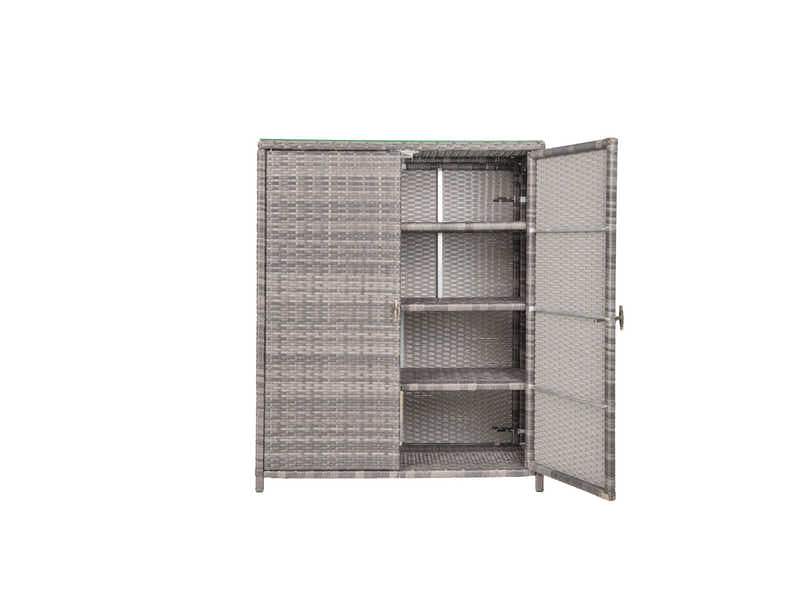 Vicenza Outdoor Rattan Storage Cabinet