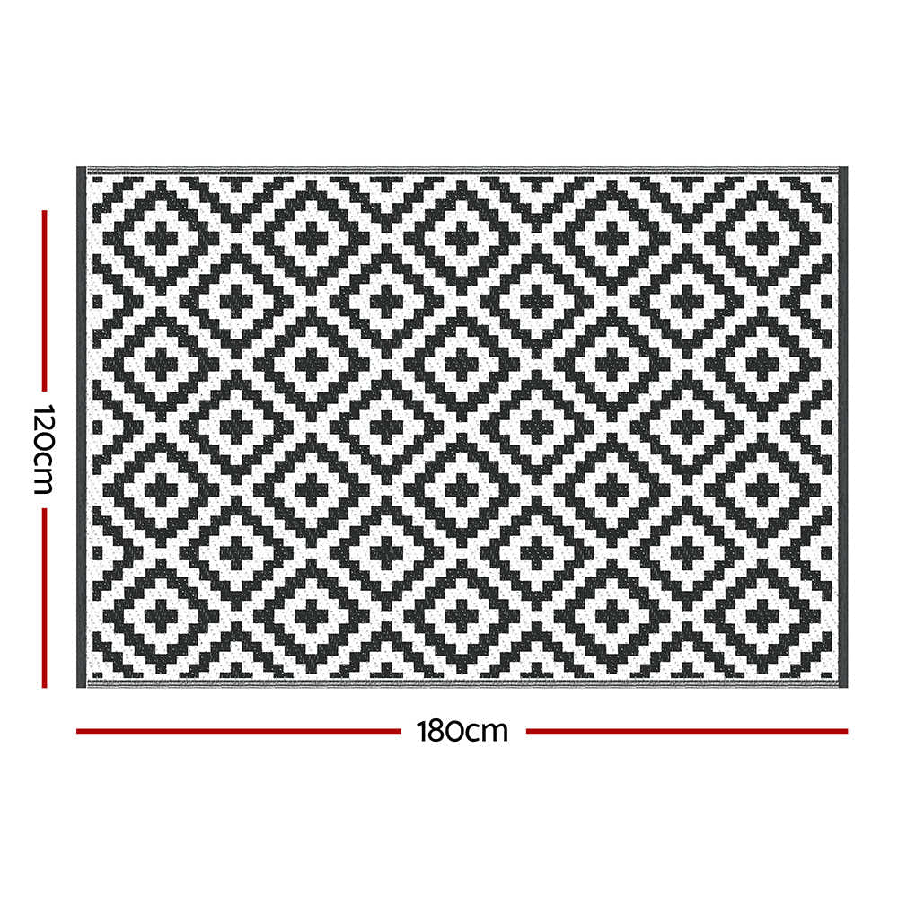 Outdoor Rugs 120x180cm Large Carpet Reversible Area Mat