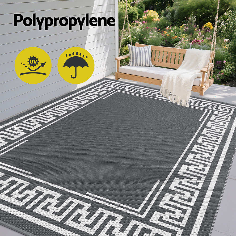 DS NA Gardeon Outdoor Rugs 274x366cm Large Carpet Reversible Area Mat
