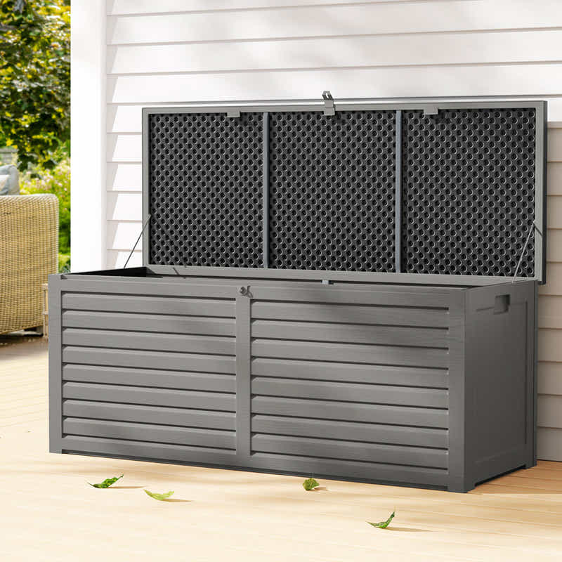 Outdoor Storage Box 390L - Grey