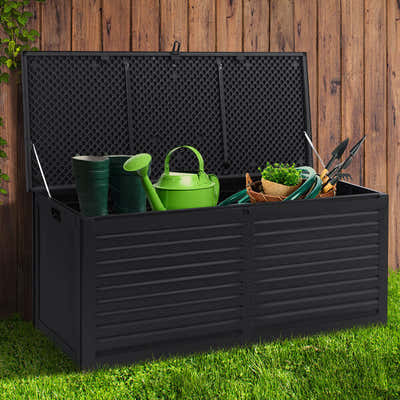 Outdoor Storage Box 490L - Black