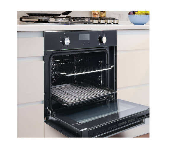 T Parmco OVEN 450MM COMPACT BLACK 7FUNCTION